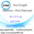Shantou Port Sea Freight Shipping ke Port Harcourt